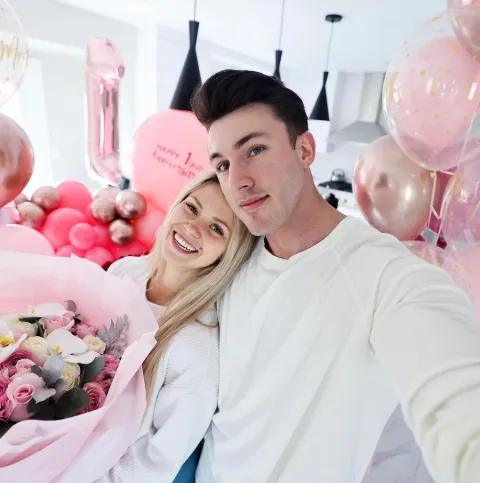 Brandon and Jordy's First Anniversary. 