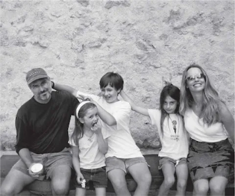 Steve, His Wife, and His Kids.
