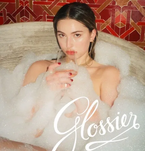 Eve Jobs Glossier Ad. 