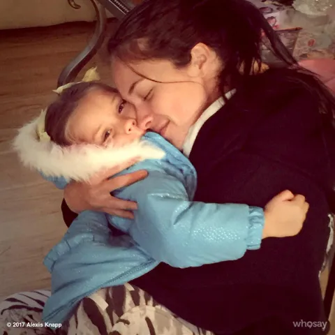 Alexis Knapp with Her Daughter, Kai Knapp.