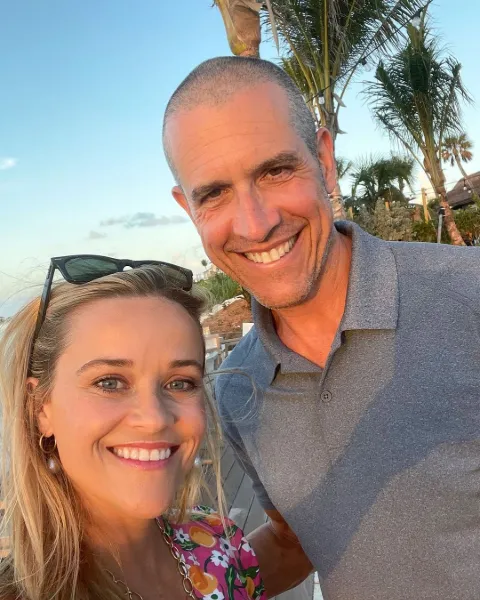 Reese Witherspoon with Her Husband, Jim Toth. 