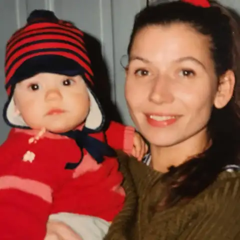 Hanne Jacobsen with her daughter, Viola Mikkelsen. 