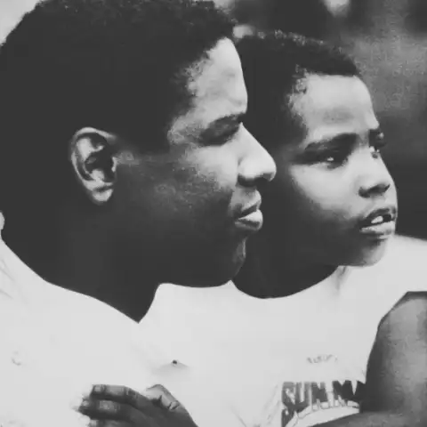 John David Washington and Denzel Washington. 