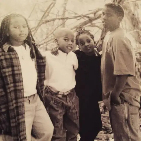 John David Washington with His Siblings. 