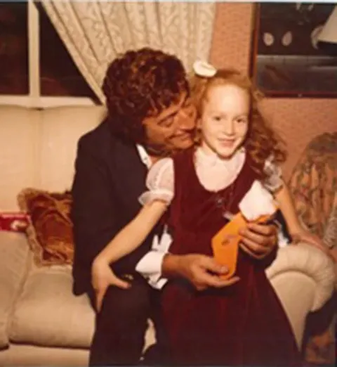 Tony Bennett with His Daughter, Antonia Bennett. 