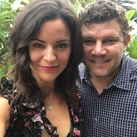Ben Ford with His Ex-Wife.