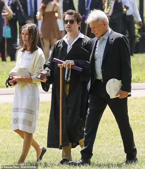 Liam Flockhart Ford with his Parents.