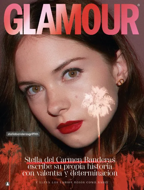 Glamour Spain September Issue 2020 featuring Stella Banderas. 