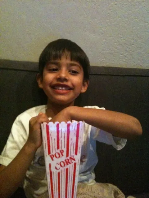 Young Kiran Pichai, son of Sundar and Anjali Pichai.