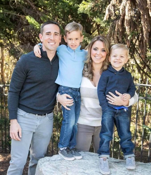 BreAnne LaFleur with Her Husband and Kids. 
