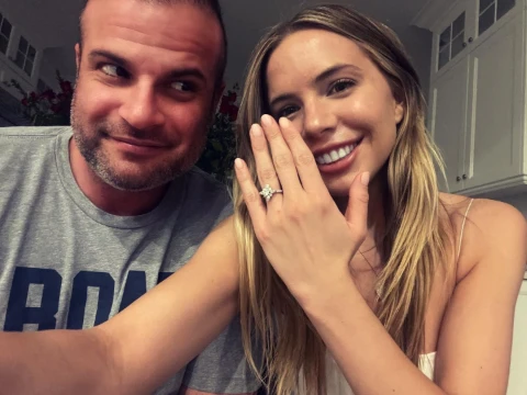 Chris and Meghan got engaged.
