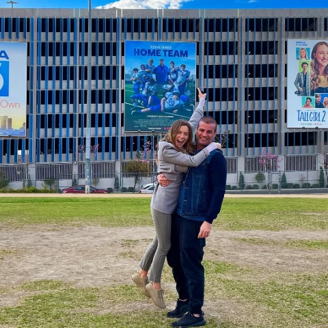 Christopher Titone with Wife, Meghan Payton